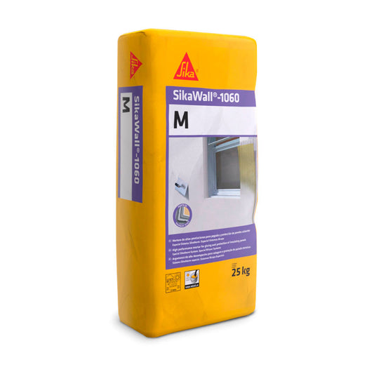 SikaWall-1060 M Coteterm M mortero adhesivo blanco para SATE en saco de 25 kg