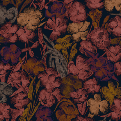Estampe ES05 — papel pintado Ressource Faune & Flore