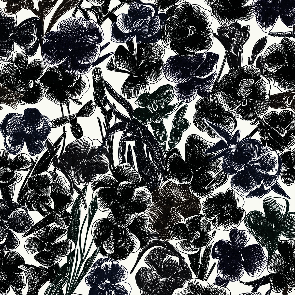 Estampe ES08 — papel pintado Ressource Faune & Flore