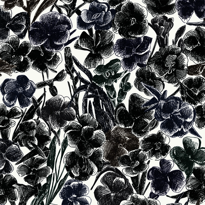 Estampe ES08 — papel pintado Ressource Faune & Flore