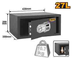 Caja Fuerte Electrónica 27L INGCO