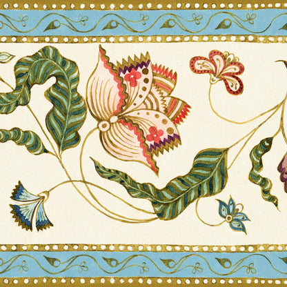 Frise Indienne FIN01 — papel pintado Ressource Antoinette Poisson