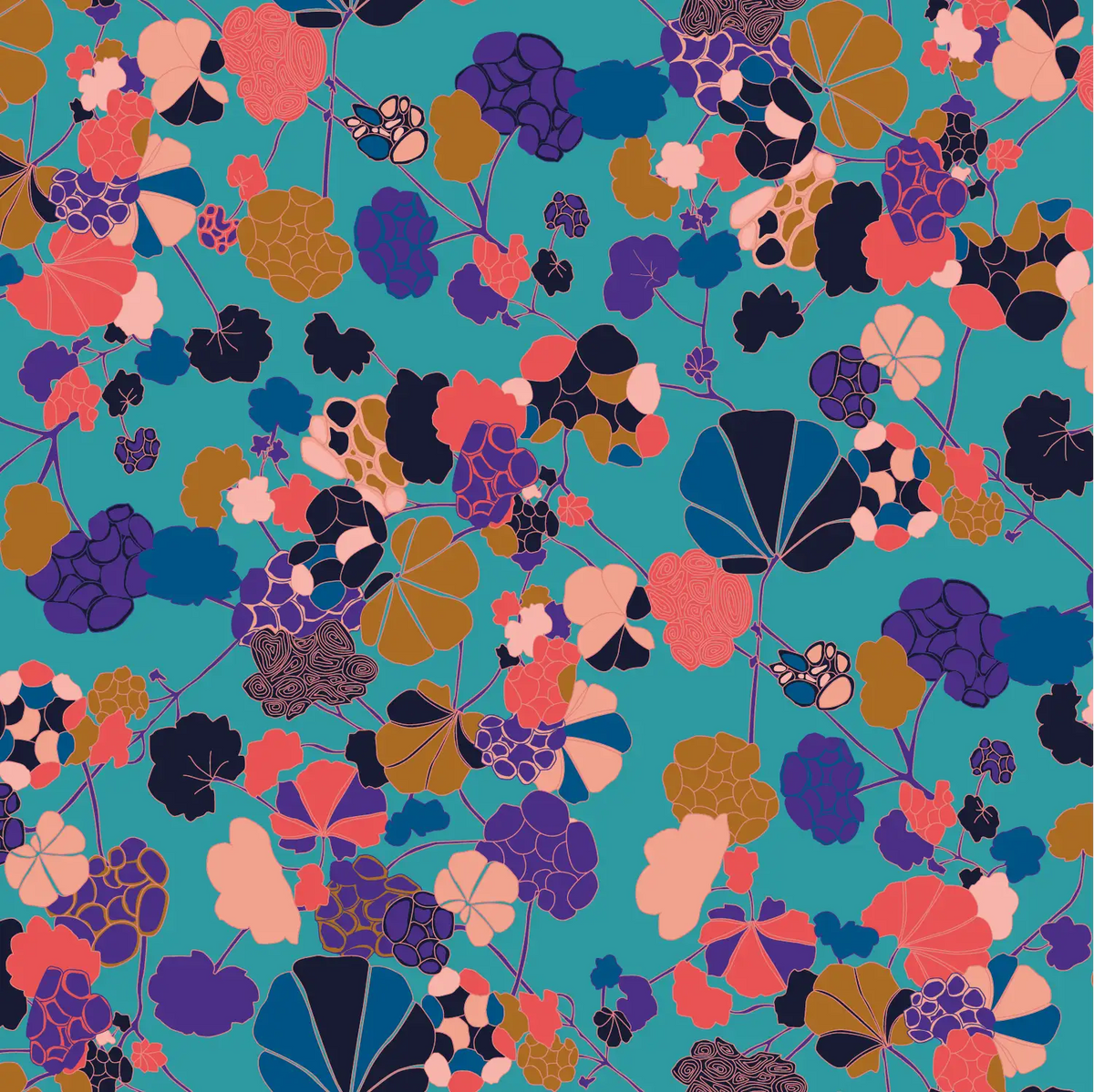 Florescence FL03 — papel pintado Ressource Forestine