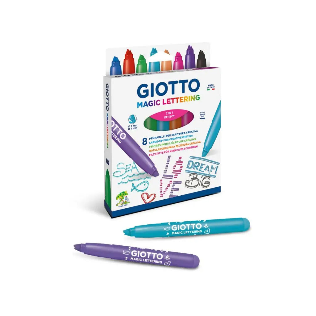 Rotuladores Giotto Magic Lettering