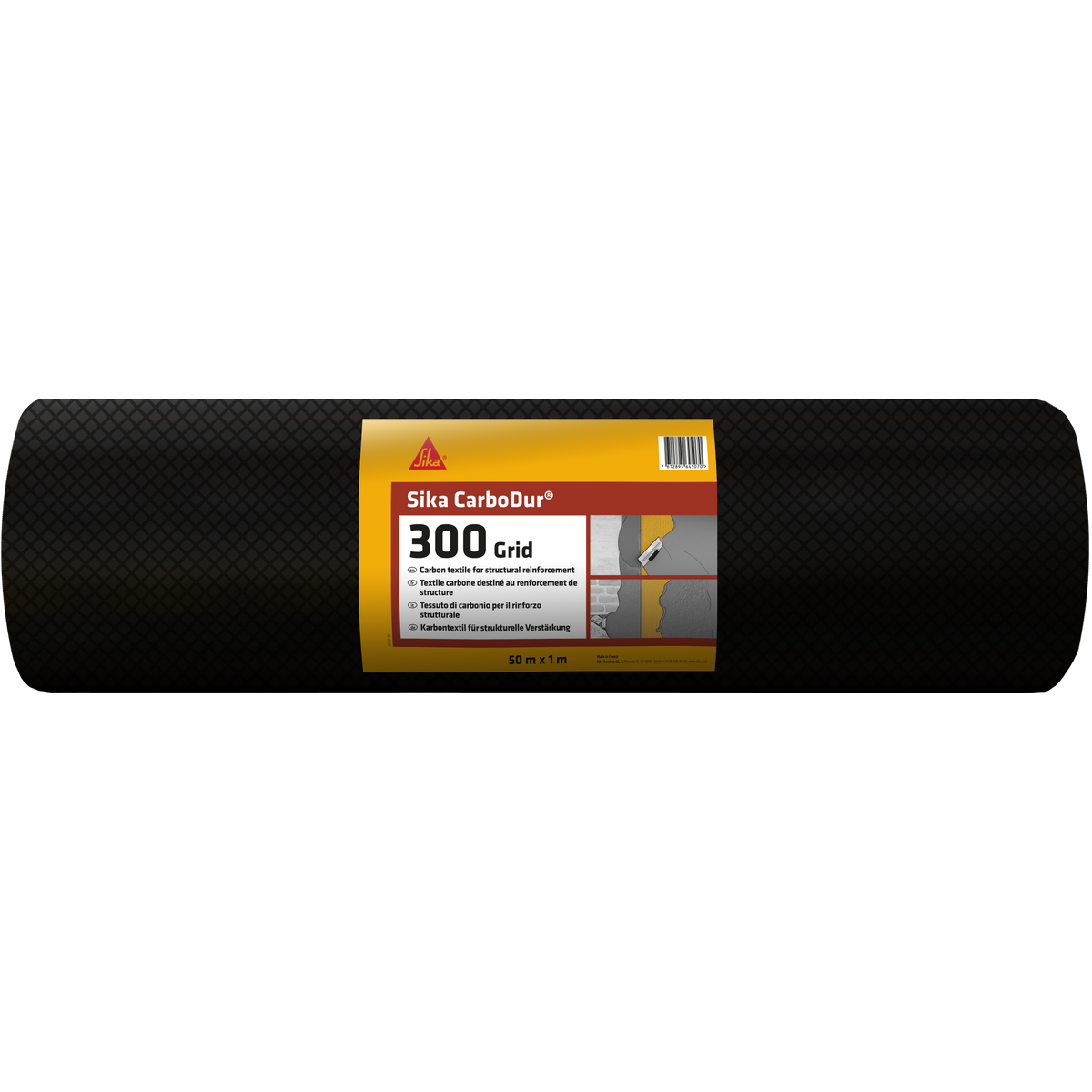 Sika CarboDur-300 Grid malla de fibra de carbono en rollo
