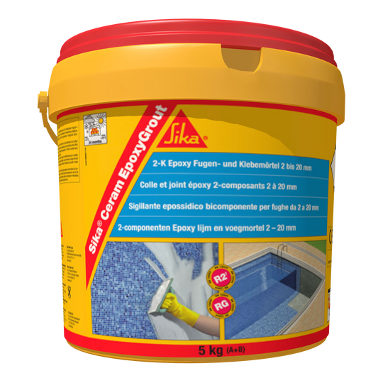 Sika SikaCeram EpoxyGrout junta epoxi bicomponente para cerámica