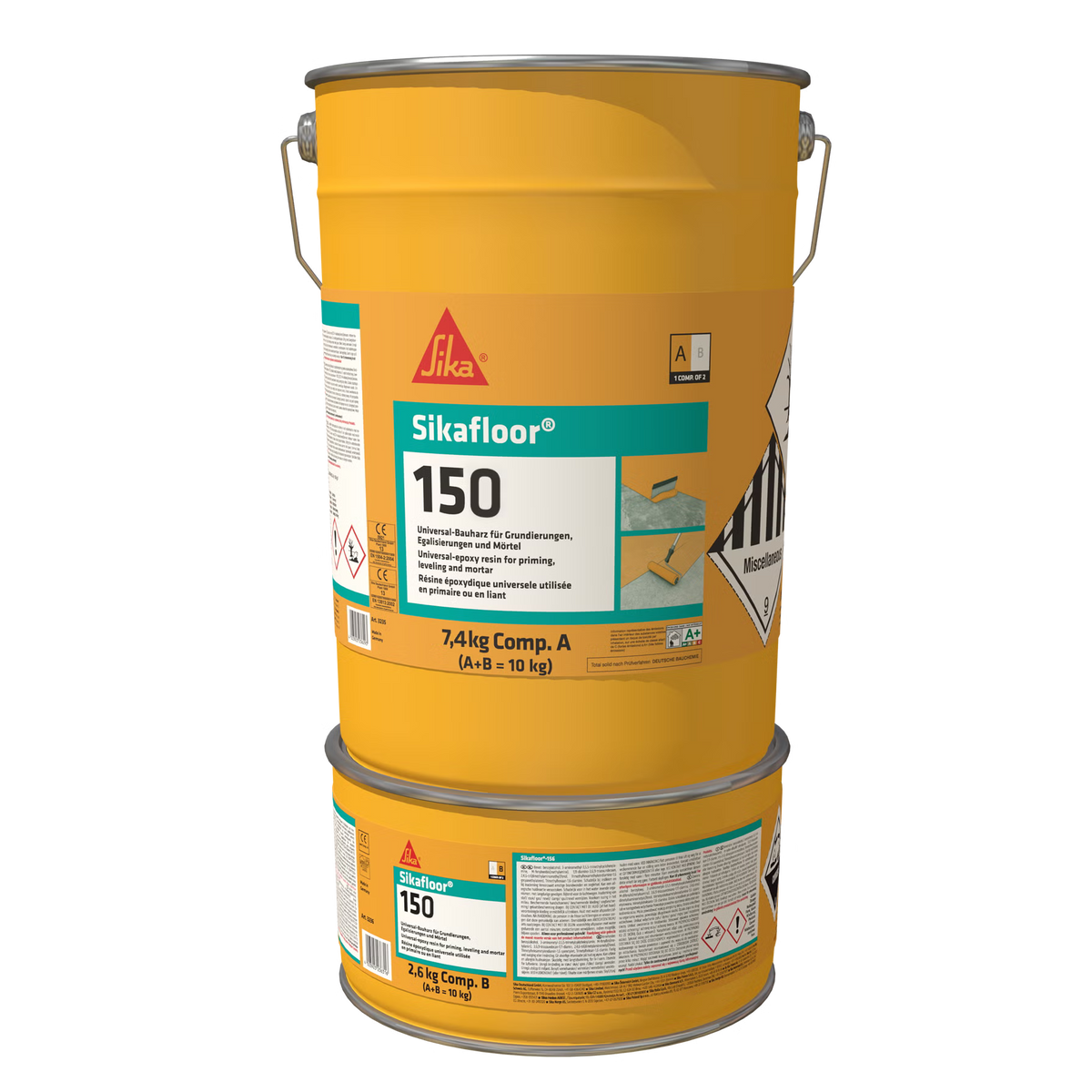 Sika Sikafloor-150 Plus imprimación epoxi bicomponente