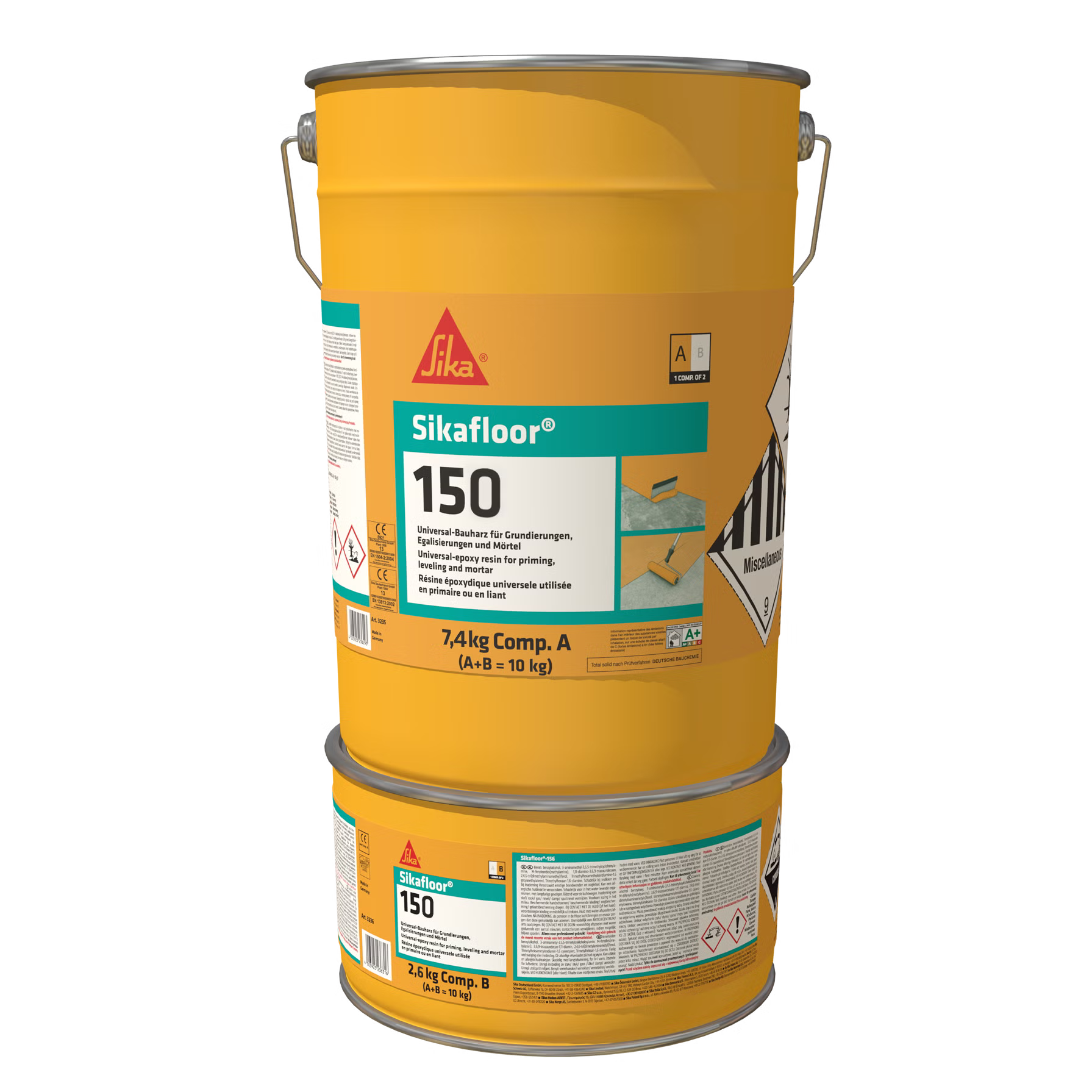 Sika Sikafloor-150 Plus imprimación epoxi bicomponente