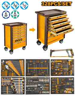 Carro Taller 328 Pcs INGCO