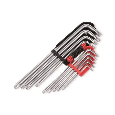 Clé mâle hexagonale longue 9 pièces Torx