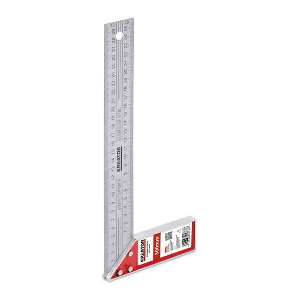 300 mm Quadrat: Präzisionswerkzeug für Messungen und Layouts