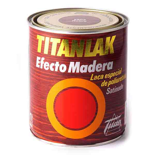 Titanlak Laque Polyuréthane Effet Bois Satiné