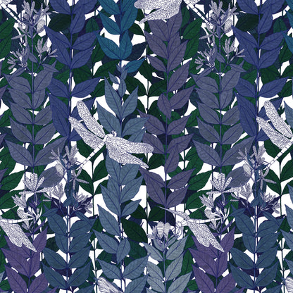 Libélulles LIB02 — papel pintado Ressource Forestine