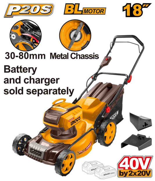 Cortacesped 40 V *no Incluye Carg/bat INGCO
