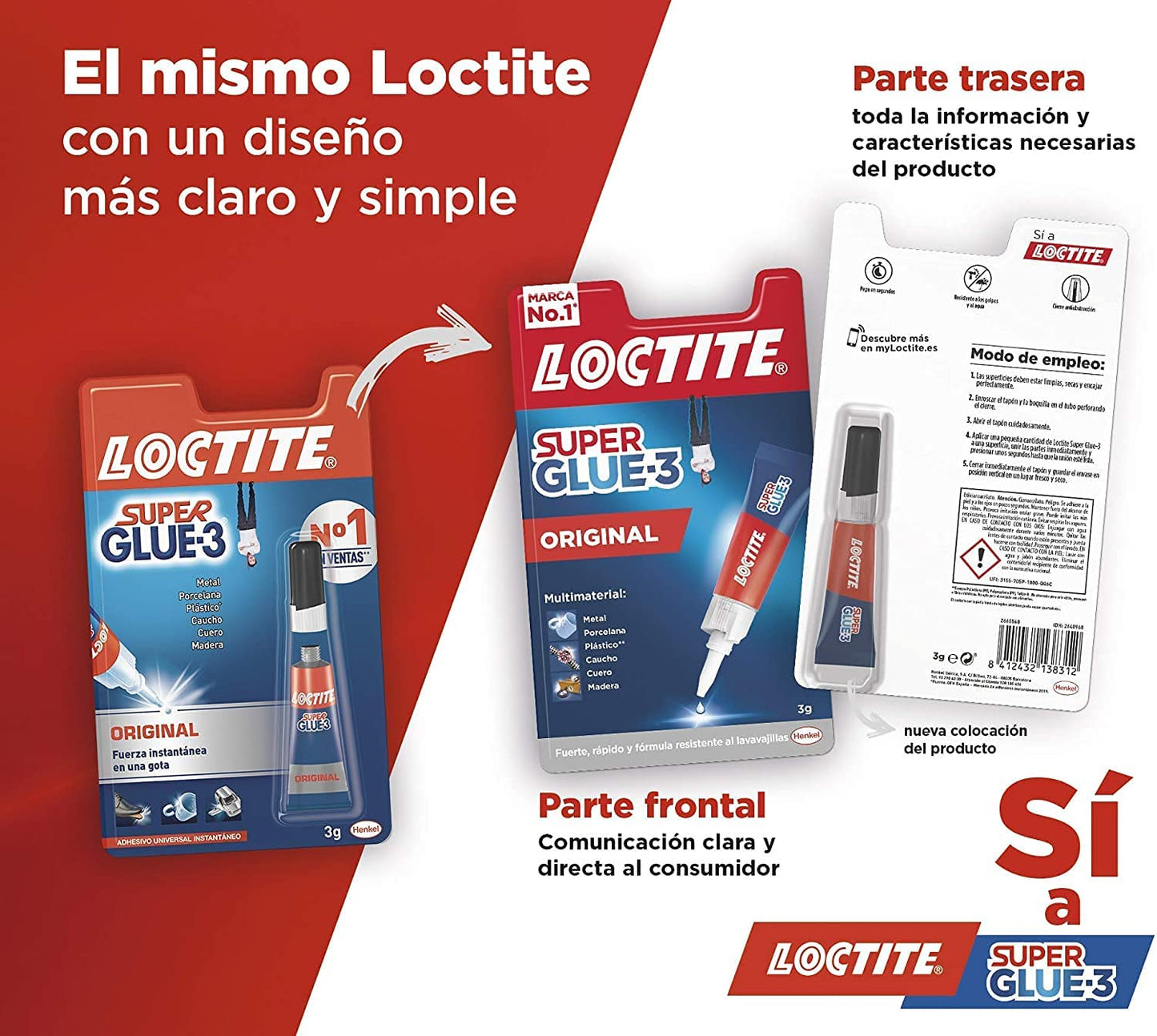 Super Colle-3 Loctite Originale