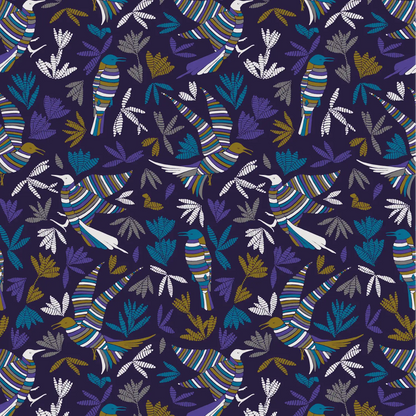 La Ronde Des Oiseaux LRDO01 — papel pintado Ressource Forestine