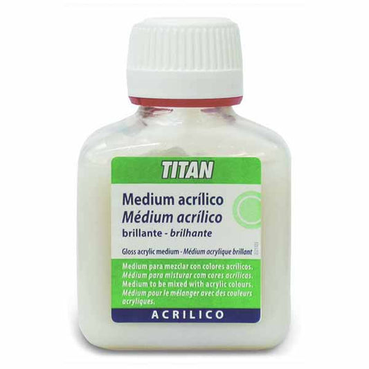 Medium Acrílico Brillante Titan Arts