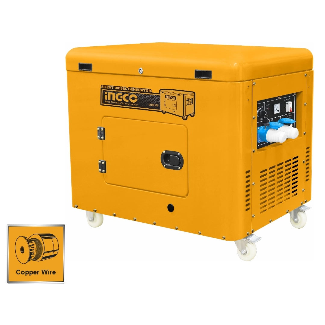 Generador Diesel Silencioso 8kW INGCO