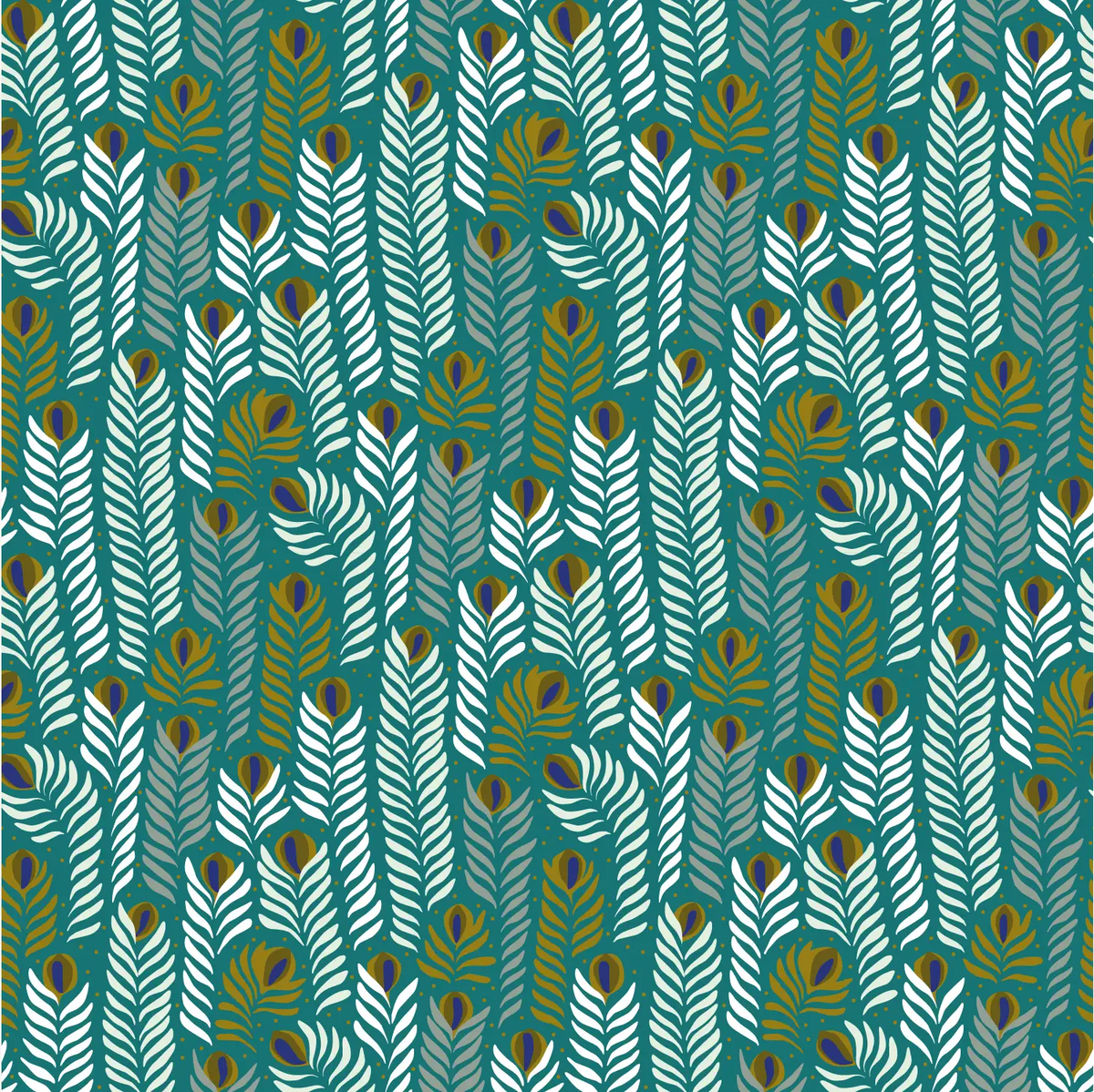 Demoiselles PAG03 — papel pintado Ressource Faune & Flore