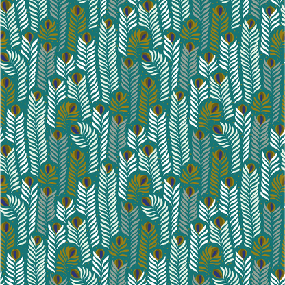 Demoiselles PAG03 — papel pintado Ressource Faune & Flore