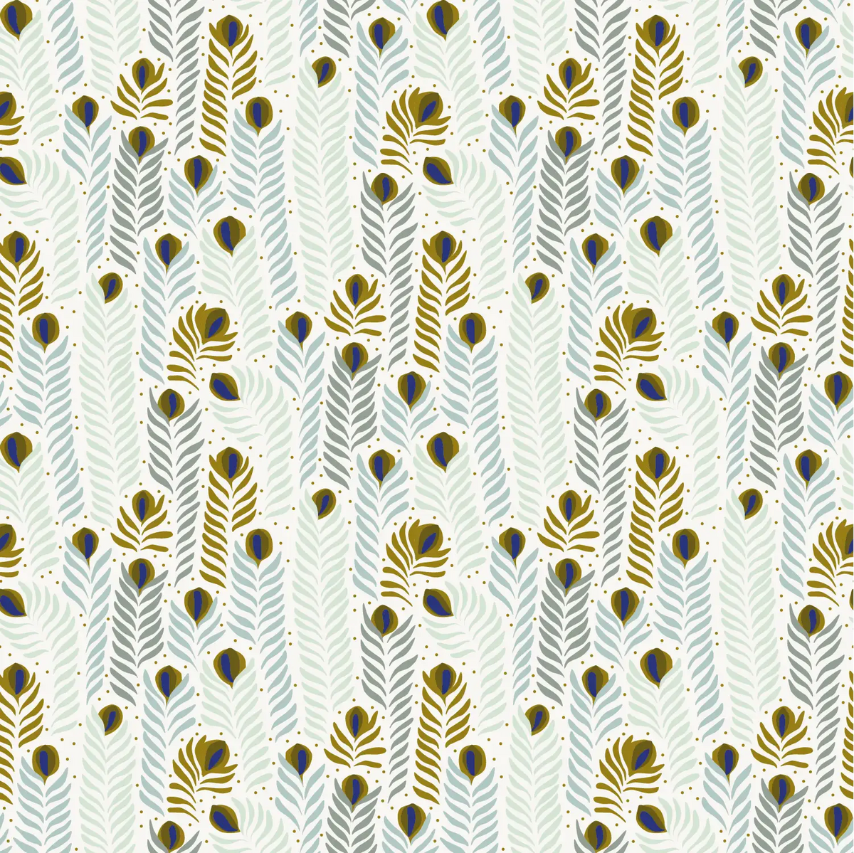 Demoiselles PAG04 — papel pintado Ressource Faune & Flore