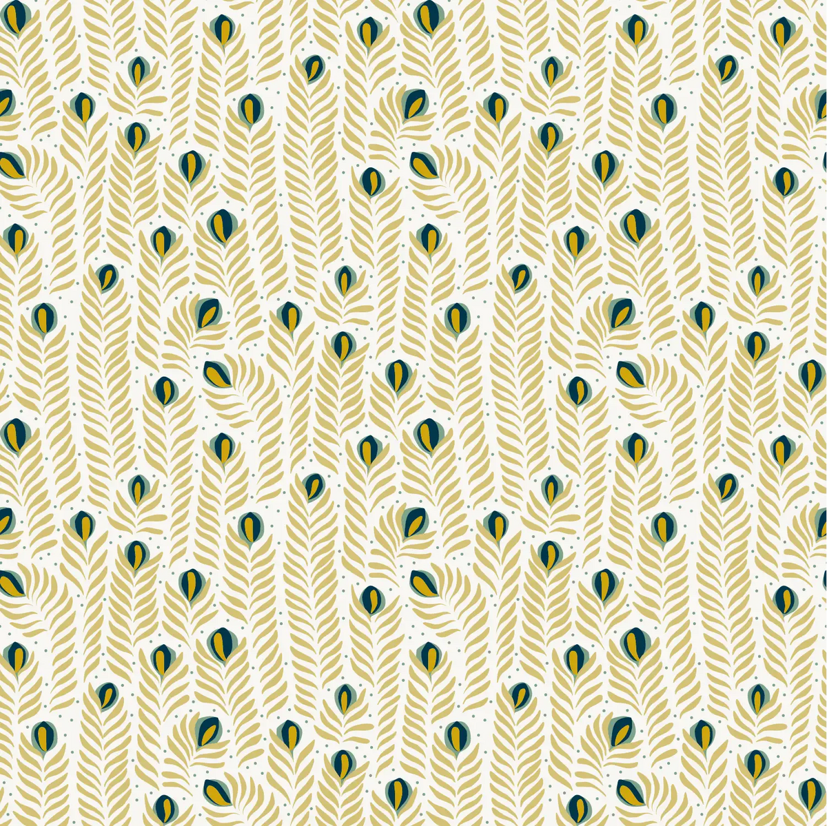 Demoiselles PAG05 — papel pintado Ressource Faune & Flore