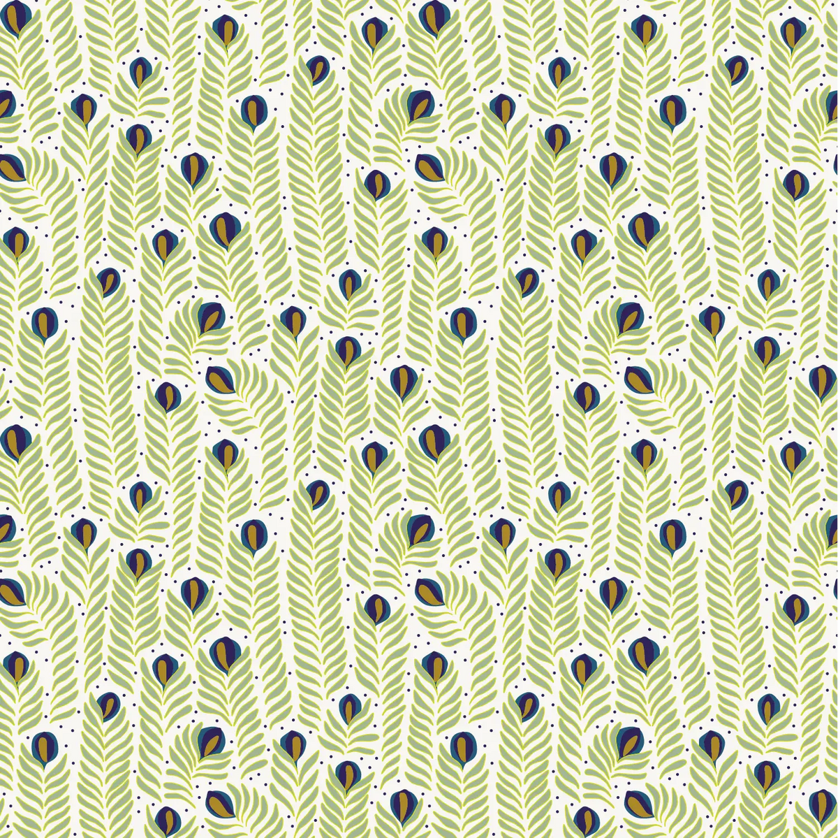 Demoiselles PAG06 — papel pintado Ressource Faune & Flore