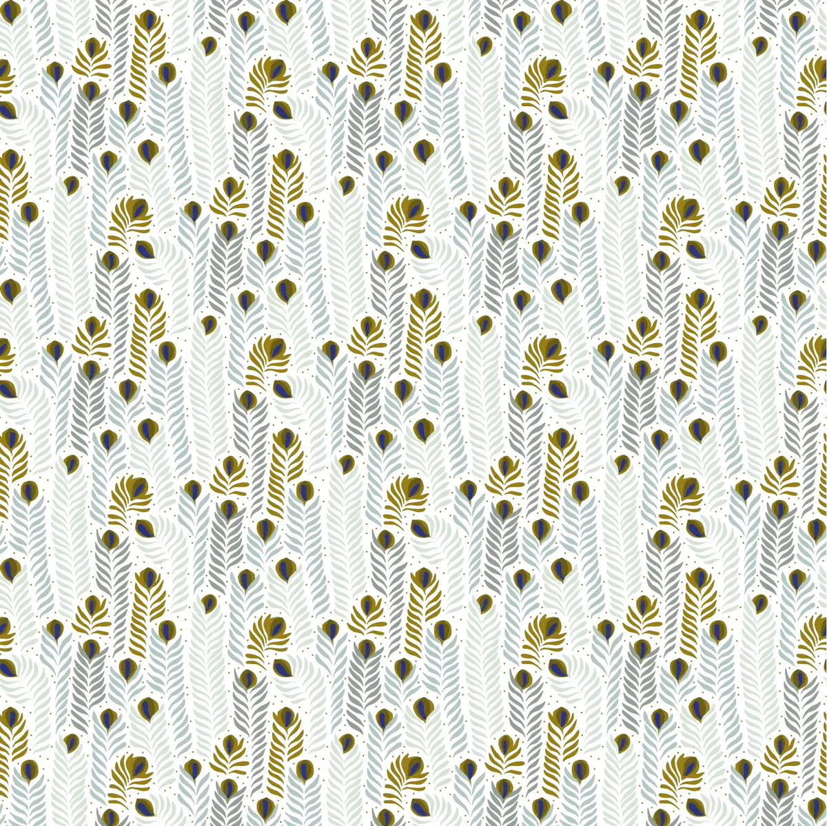 Demoiselles PAP04 — papel pintado Ressource Faune & Flore