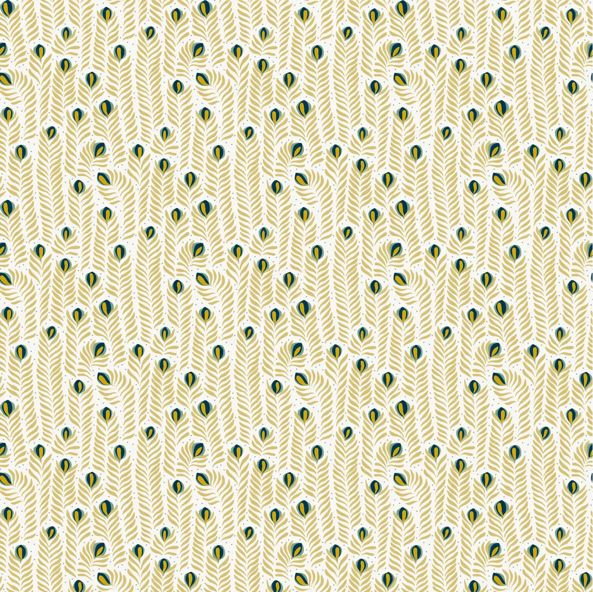 Demoiselles PAP05 — papel pintado Ressource Faune & Flore