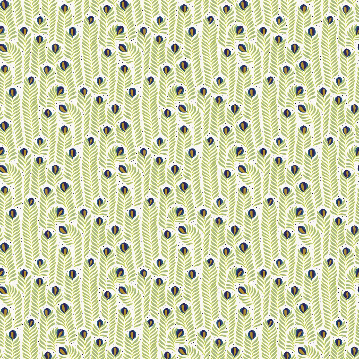 Demoiselles PAP06 — papel pintado Ressource Faune & Flore