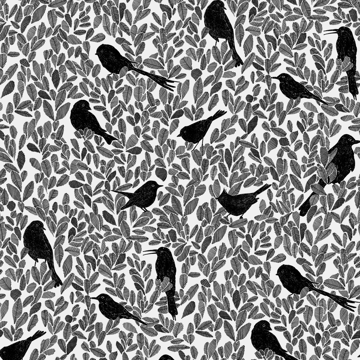 Paradis Caché PC02 — papel pintado Ressource Forestine
