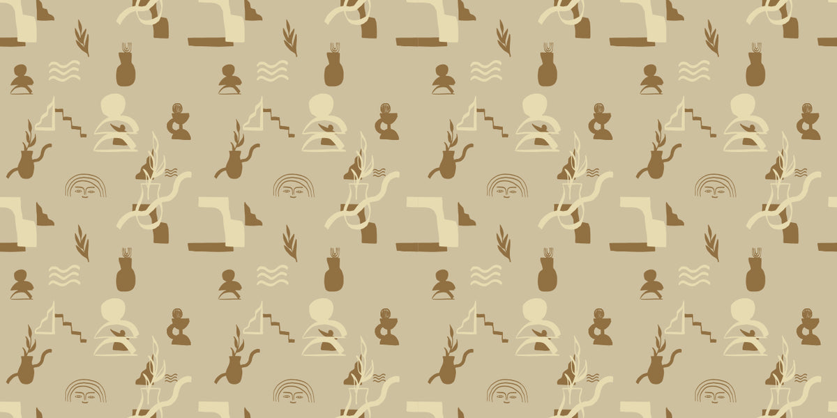 Picto Creme PICTO02 — papel pintado Ressource Madi