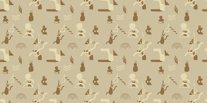 Picto Creme PICTO02 — papel pintado Ressource Madi