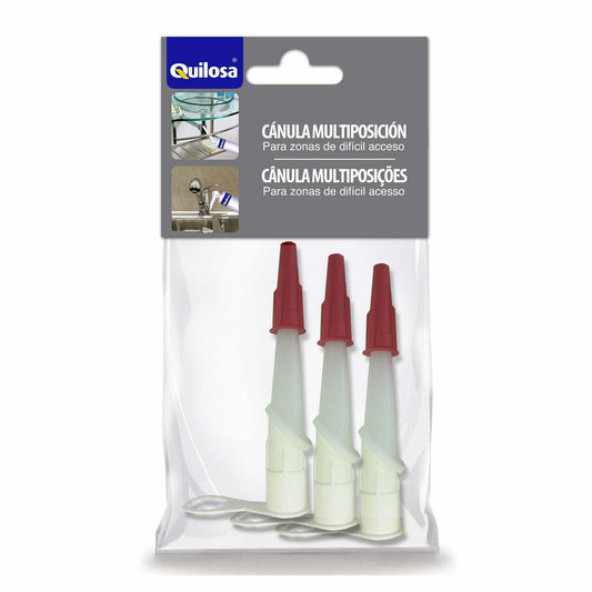 Quilosa Cánula Multiposición 360º Quilosa Pack 3UDS