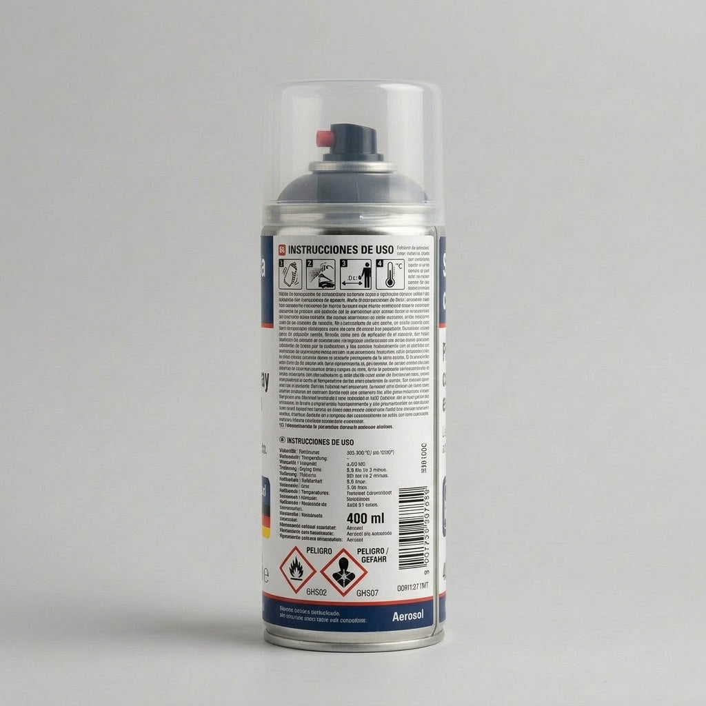 Spray Pintura Coche Mipa 400 ml — por Código de Color Personalizado Liso y Metalizado