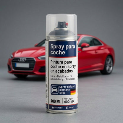 Spray Pintura Coche Mipa 400 ml — por Código de Color Personalizado Liso y Metalizado