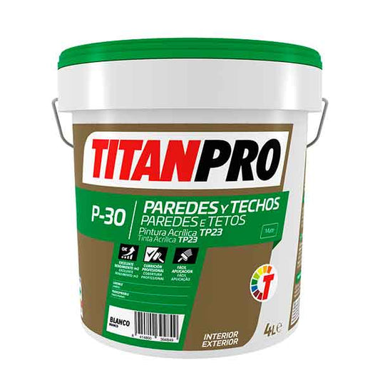 Peinture acrylique anti-moisissure Titan Pro P30