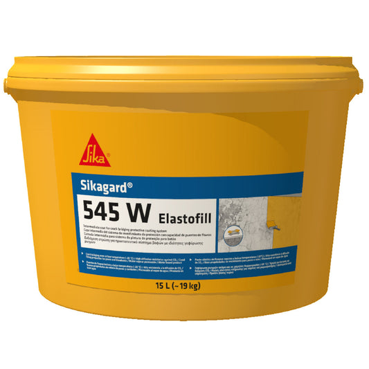 Sikagard-545 WE Elastofill revestimiento elástico tapaporos cubo 18 kg