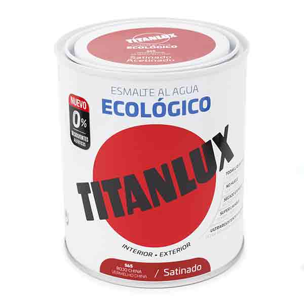 Esmalte ecólogico al agua satinado titanlux