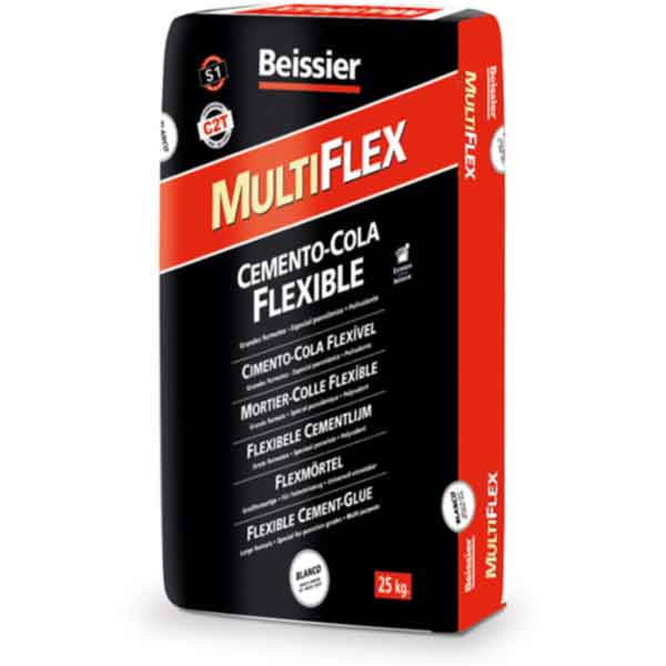 Cemento Cola Flexible Multiflex Beissier