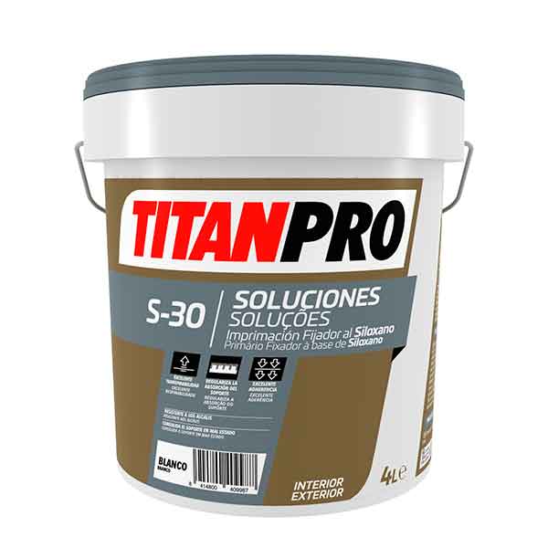 Imprimación fijador siloxano titan pro s30
